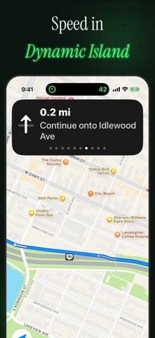 EyeSpeed Speedometer App screenshot