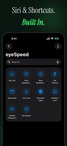 EyeSpeed Speedometer App screenshot