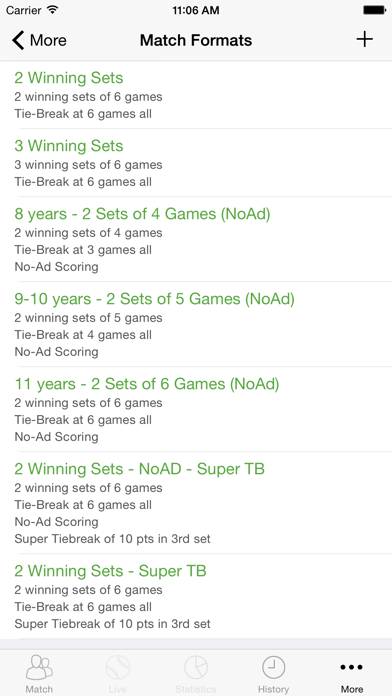 Tennis Stats Pro Schermata dell'app #5