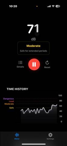 dB Noise Watch Level Meter