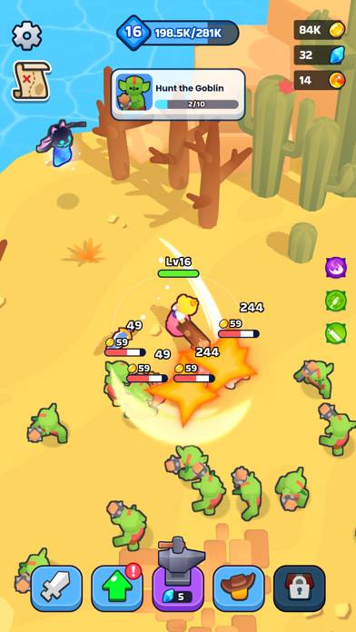 XP Hero game screenshot