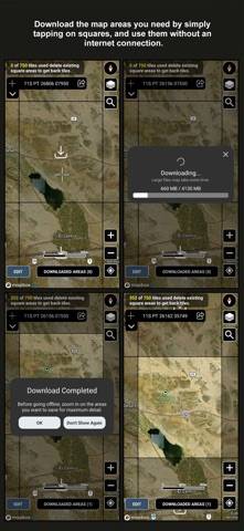 Satellite Map Offline Download App screenshot