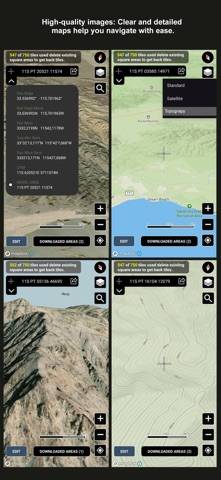 Satellite Map Offline Download App screenshot