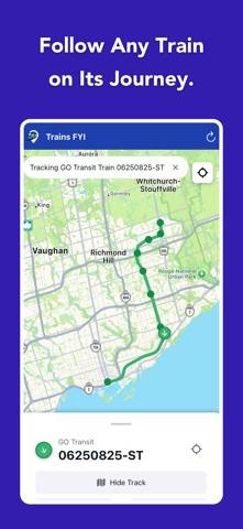 TrainsFYI: Train Map & Tracker immagine dello schermo #2