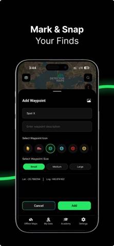 Detector Maps App screenshot