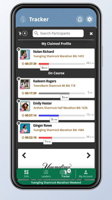 Shamrock Marathon Weekend App screenshot