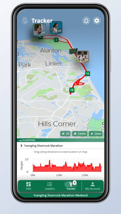 Shamrock Marathon Weekend App screenshot