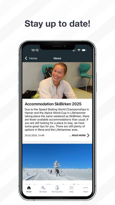Birkebeiner 2025 App skärmdump