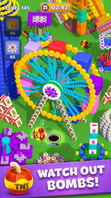 Tiles In Hole: Black Hole capture d'écran du jeu