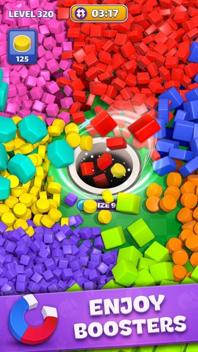 Tiles In Hole: Black Hole capture d'écran