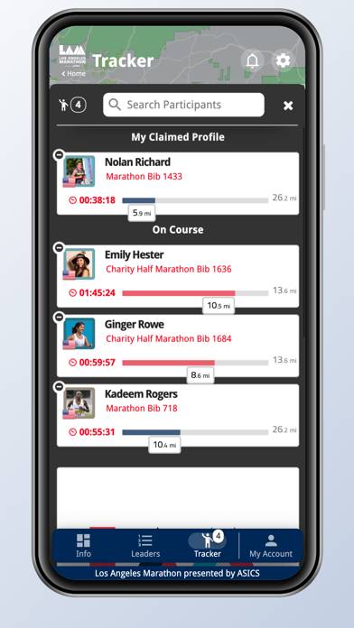 2025 LA Marathon App screenshot