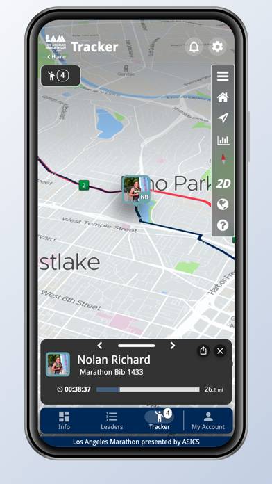 2025 LA Marathon App screenshot