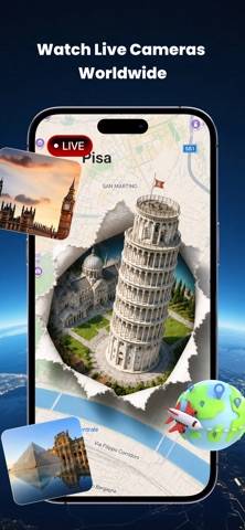 EarthLive: GPS Map Camera App screenshot
