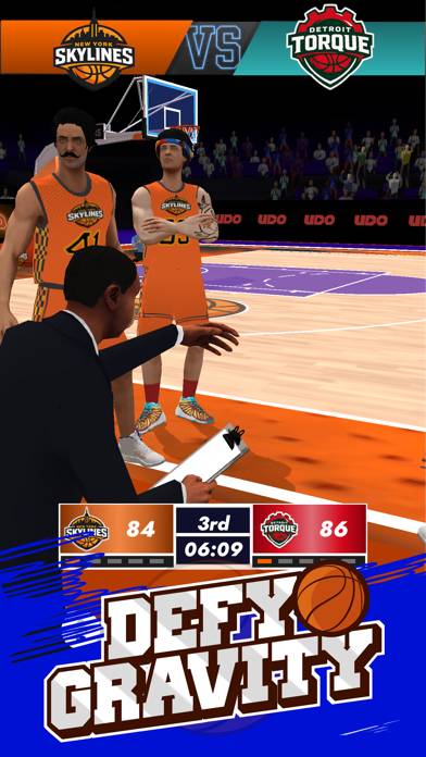 Basketball Master: Dunk Hero skärmdump av spelet