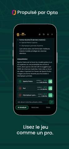 ScoreAI: Pronostics Foot Capture d'écran de l'application