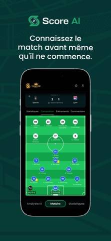 ScoreAI: Pronostics Foot Capture d'écran de l'application