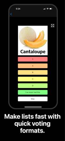 TierMaker.com Capture d'écran de l'application