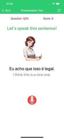 Learn Brazilian Portuguese Pre App screenshot