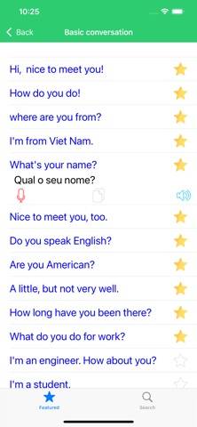 Learn Brazilian Portuguese Pre App screenshot
