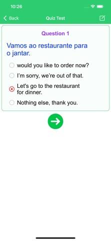 Learn Brazilian Portuguese Pre App screenshot