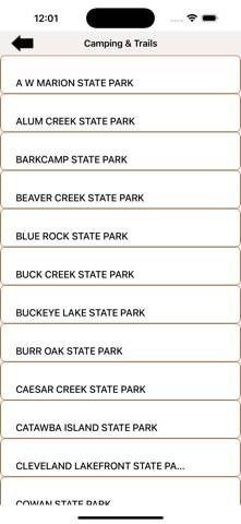 Ohio - Parks & Trails screenshot