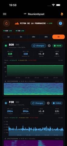 Reunionbysat App-Screenshot
