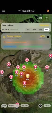 Reunionbysat App-Screenshot