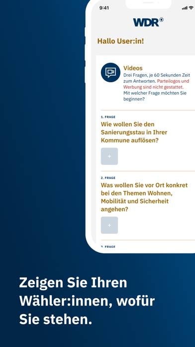 Kandidat:innencheck Produktion App-Screenshot