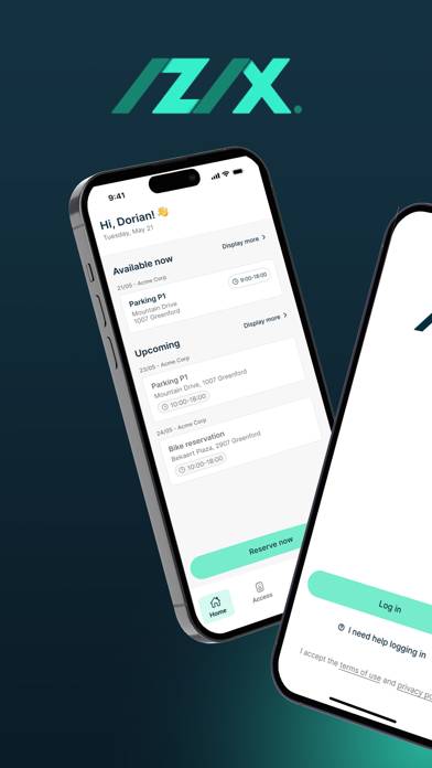 Izix Capture d'écran de l'application
