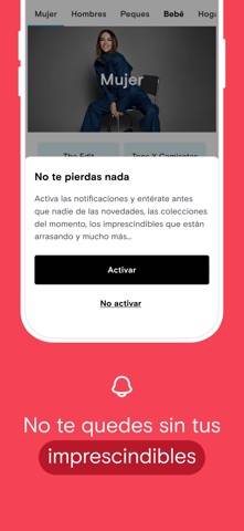 Primark Captura de pantalla de la aplicación