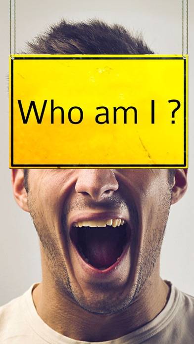 Who am I? Guessing Game App skärmdump #1