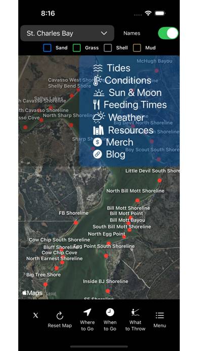 361 Fishing App screenshot