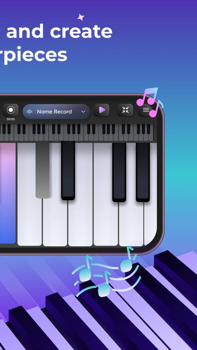 Trioplay: Piano App-Screenshot