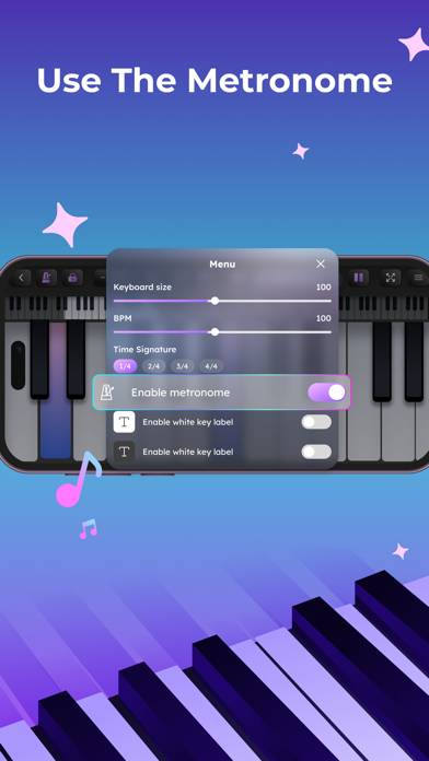 Trioplay: Piano App-Screenshot