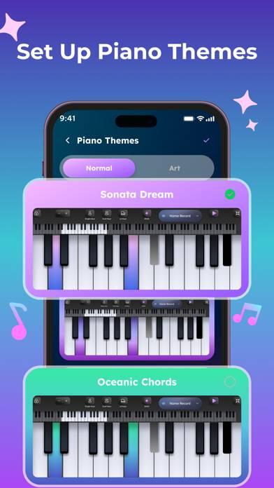Trioplay: Piano App-Screenshot