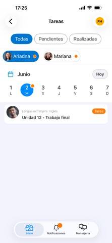 Educamos Familias captura de pantalla