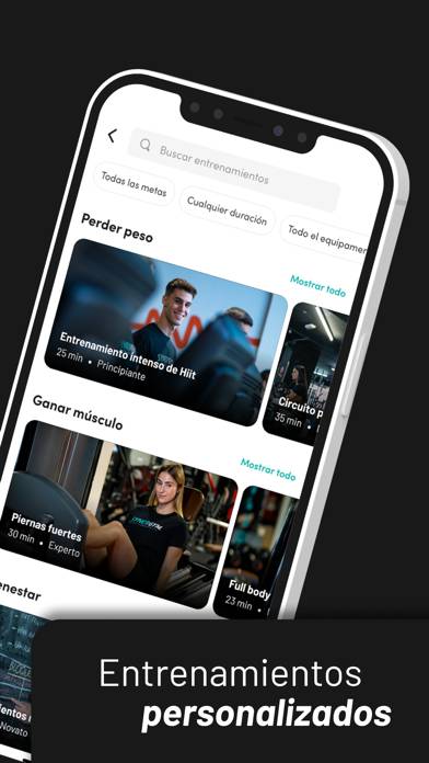 Synergym captura de pantalla
