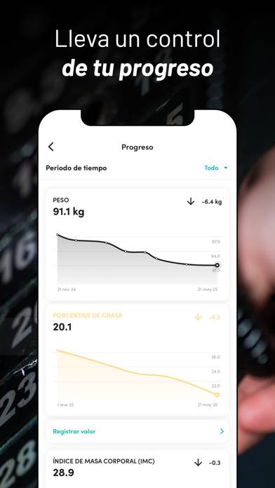 Synergym Captura de pantalla de la aplicación