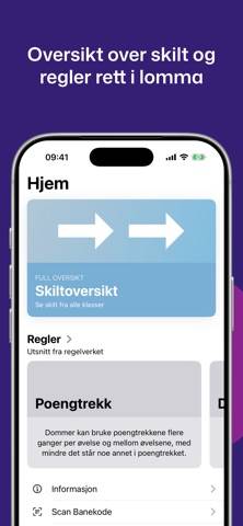 Rallyappen skärmdump