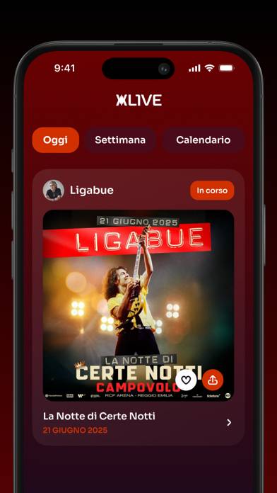 Xl1ve immagine dello schermo
