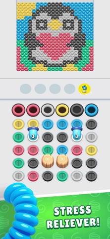 Slinky Sort: Sorting Puzzle 3D skärmdump av spelet