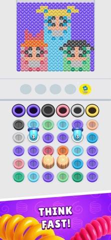 Slinky Sort: Sorting Puzzle 3D skärmdump av spelet