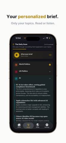 Root News: Smart Daily Brief Bildschirmfoto #2
