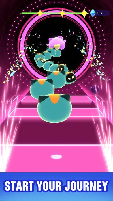 Cat Dash: Music Games game screenshot