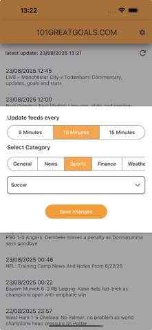 RSS Reader Feeds Скриншот приложения