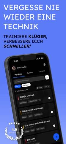 FlowRoll - BJJ Trainingsapp