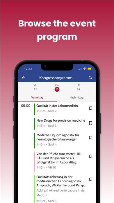 DKLM 2025 KongressAPP by m:con App-Screenshot