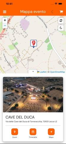 Panorama Festival Schermata dell'app