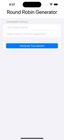 Round Robin 2 App screenshot