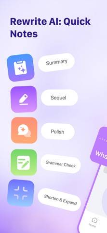 Rewrite AI: Quick Notes